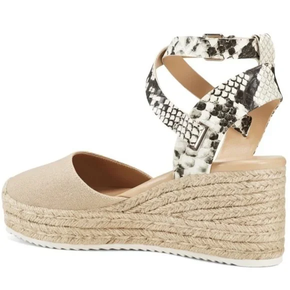 🆕️ Nine West Ava Wedge Espadrilles Platform sandals 6, 7, 7.5, 8.5, 9 and 10 - Picture 4 of 11